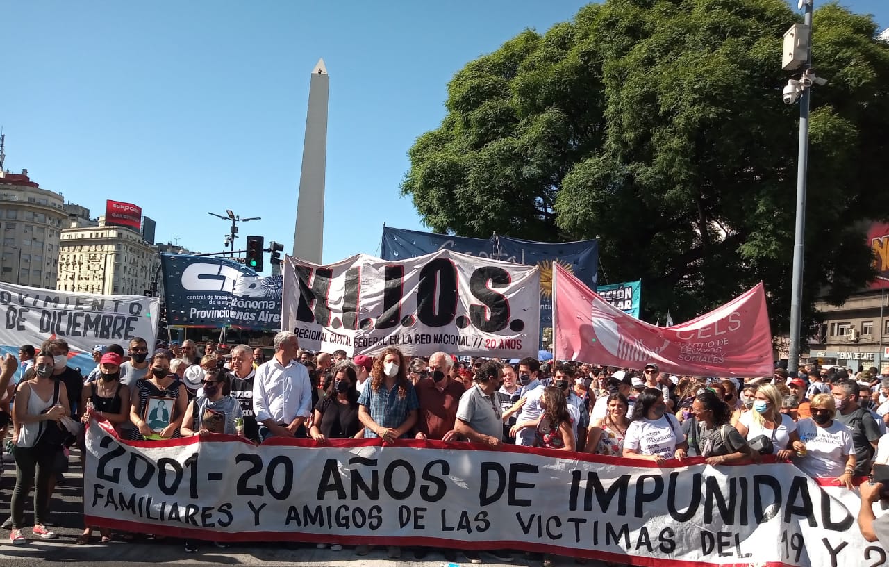 EL SATSAID PRESENTE EN EL HOMENAJE A LAS VÍCTIMAS DE LA REPRESIÓN DE 2001