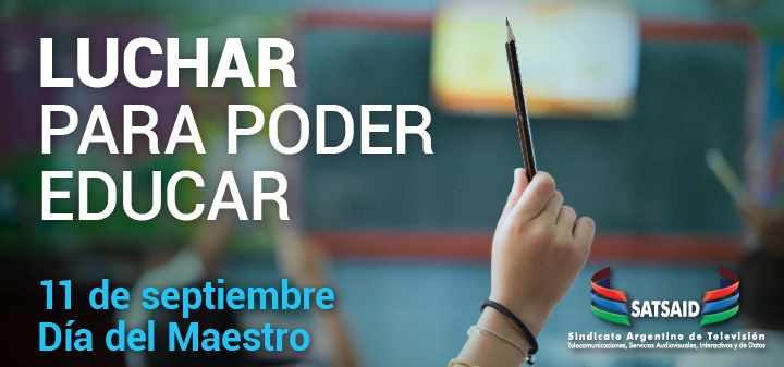 11 de septiembre – Día del maestro