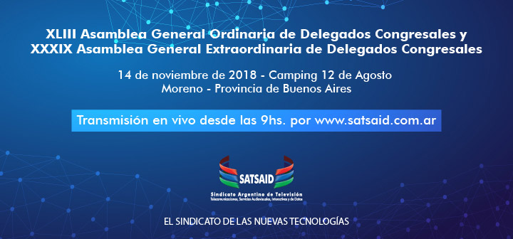 14/11 – Transmisión en vivo