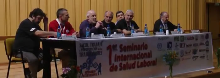1° Seminario Internac “Salud, Trabajo y Participación de los Trabajadores”
