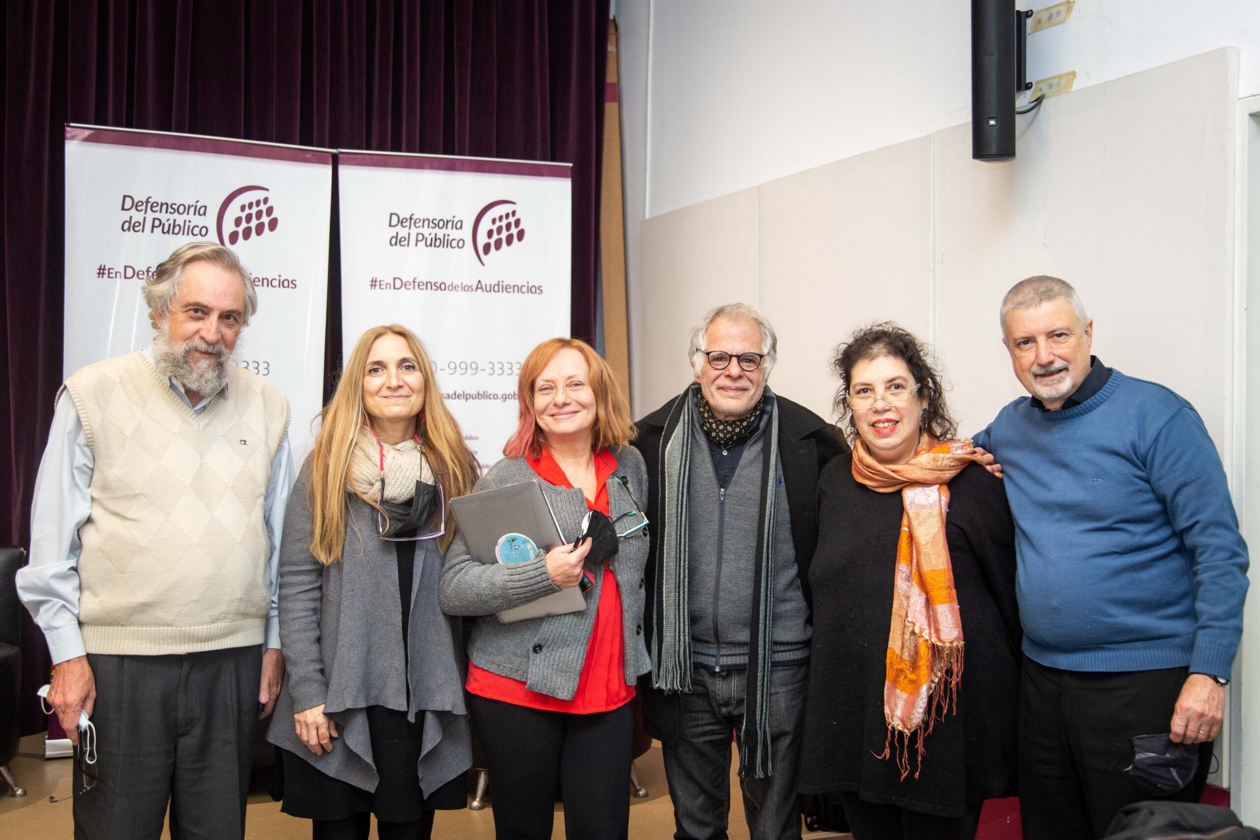 NÉSTOR CANTARIÑO PARTICIPÓ EN LA CHARLA DE LA DEFENSORÍA DEL PÚBLICO SOBRE LA LEY DE MEDIOS