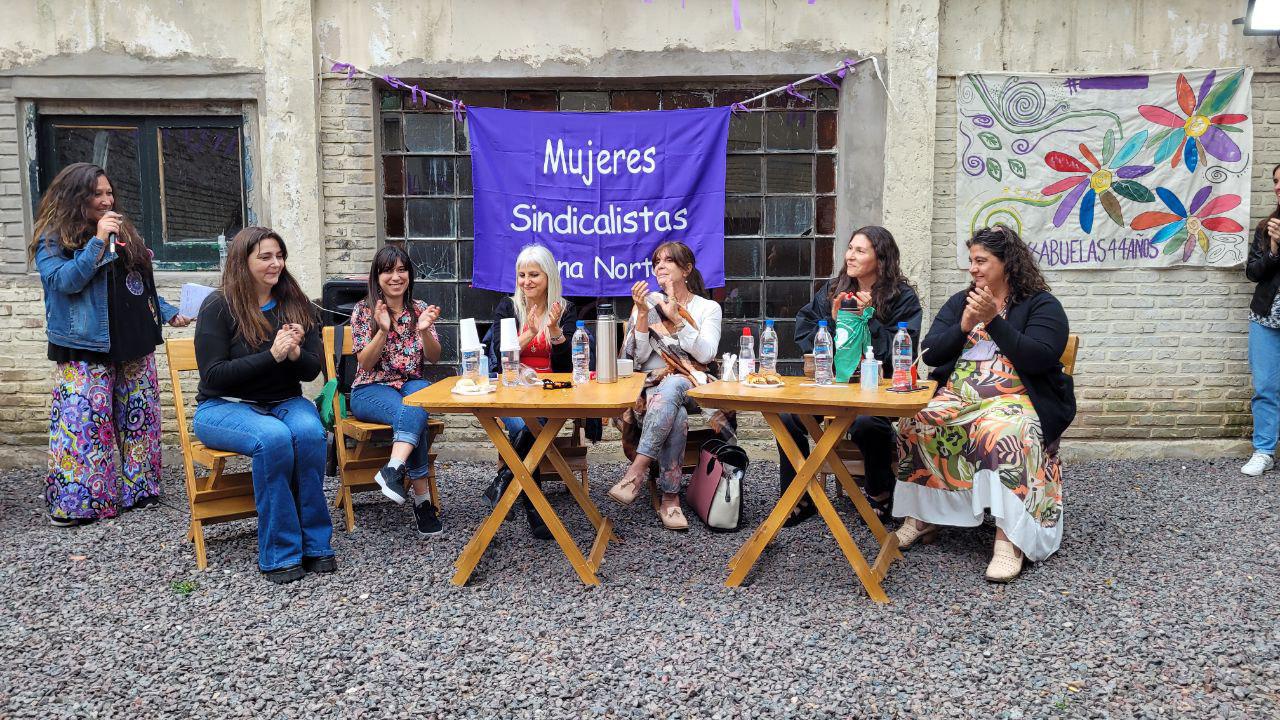 MUJERES SINDICALISTAS ZONA NORTE CONSTRUYEN AGENDA LEGISLATIVA JUNTO A MÓNICA MACHA Y TERESA GARCÍA 