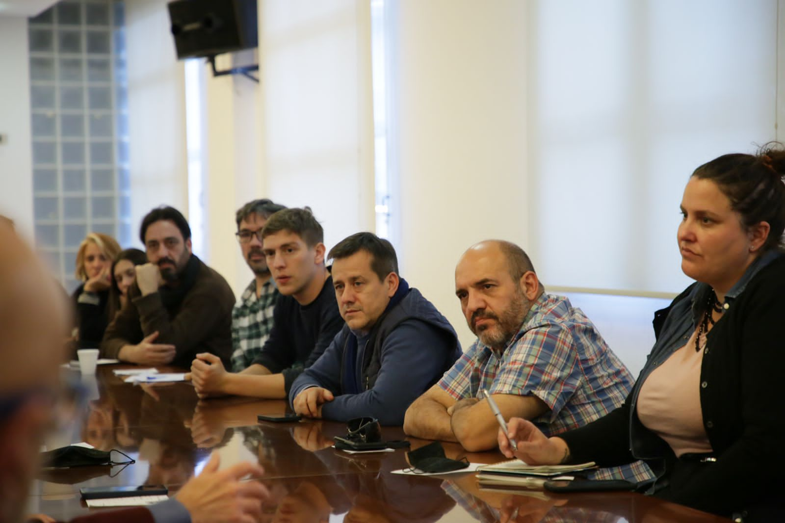 REFERENTES DEL SECTOR AUDIOVISUAL SE REUNIERON CON EL SENADOR MARIANO RECALDE