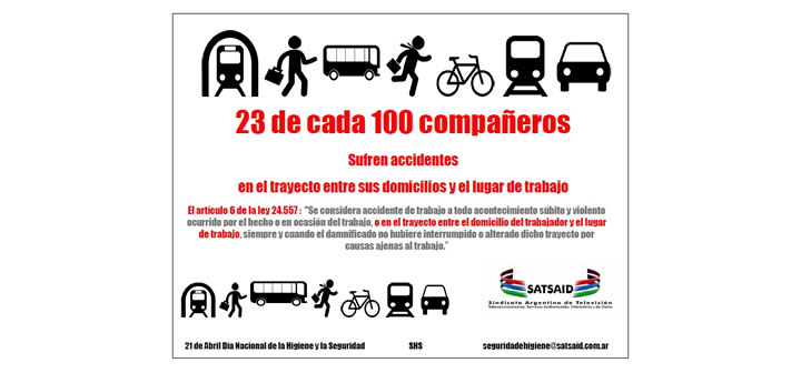 21 de abril – Día Nacional de la Higiene y la Seguridad en el Trabajo