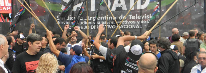 24 de marzo: el SATSAID dijo presente