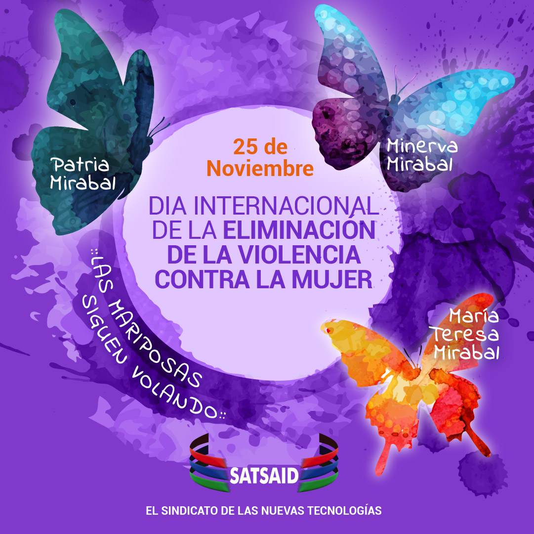 DÍA INTERNACIONAL DE LA ELIMINACIÓN DE LA VIOLENCIA CONTRA LAS MUJERES