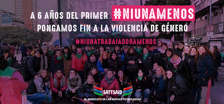 A 6 AÑOS DEL PRIMER #NIUNAMENOS: PONGAMOS FIN A LA VIOLENCIA DE GÉNERO