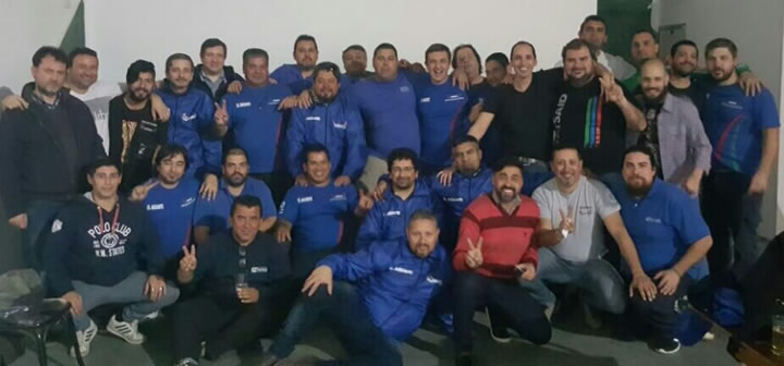 Amplio apoyo a la Lista Azul y Blanca en Telecentro