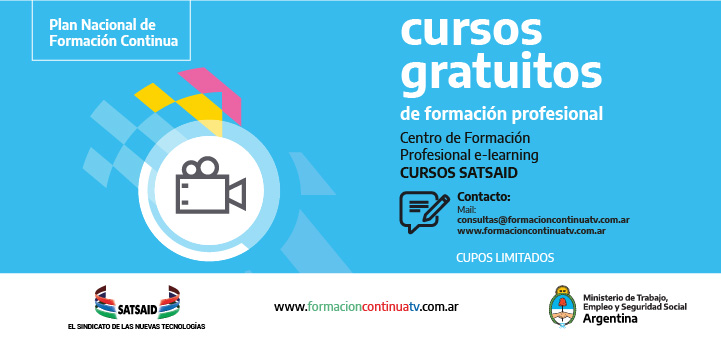 CURSOS GRATUITOS DE FORMACIÓN PROFESIONAL