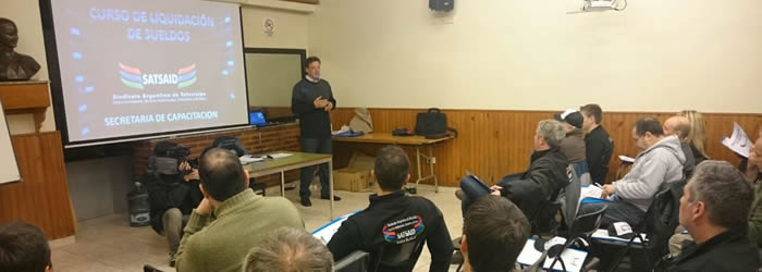 Capacitación en la Seccional Bahía Blanca