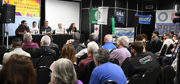 Charla, debate y homenaje al “Nono” Frondizi en la Feria del Libro