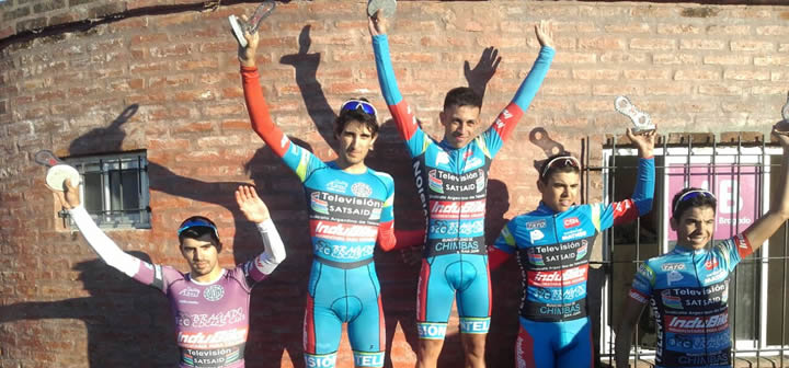 Ciclismo: ¡Podio completo para el SATSAID!