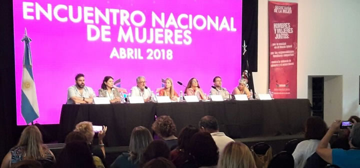 Comenzó el Encuentro Nacional de Mujeres del SATSAID