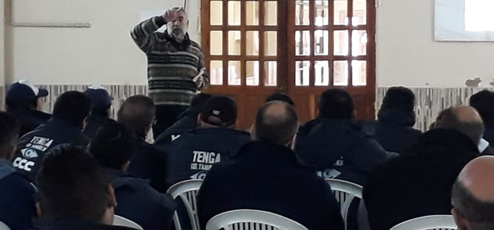 Compañeros tucumanos se capacitaron en Fibra Óptica