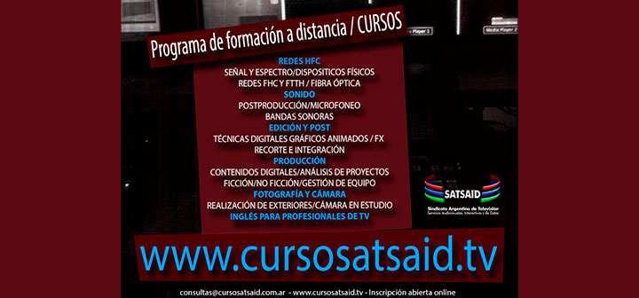 Conocé los nuevos cursos del SATSAID