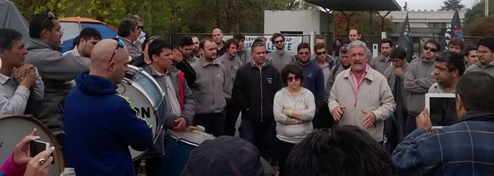Continúa el acampe en Canal 3 Rosario