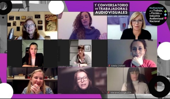 PRIMER CONVERSATORIO DE TRABAJADORAS AUDIOVISUALES