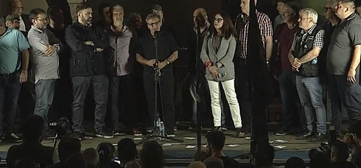 Discurso del Secretario General en la masiva movilización por el salario digno