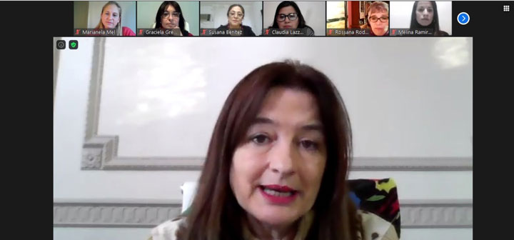 ENCUENTRO DE LA SECRETARÍA DE LA MUJER CON LA MINISTRA ESTELA DÍAZ