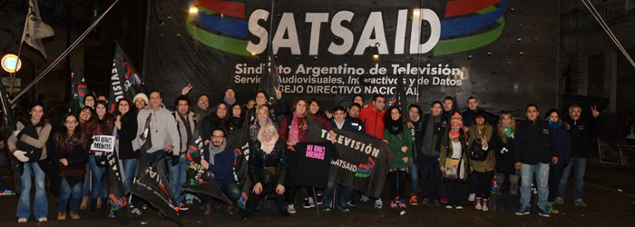 El SATSAID gritó NI UNA MENOS