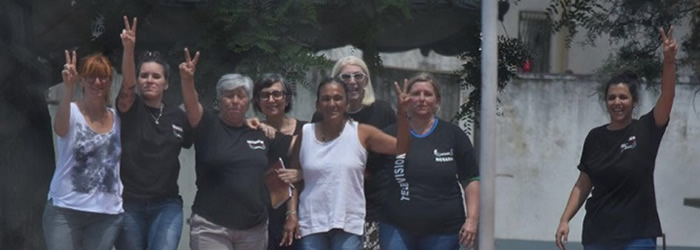 El SATSAID visitó a Milagro Sala