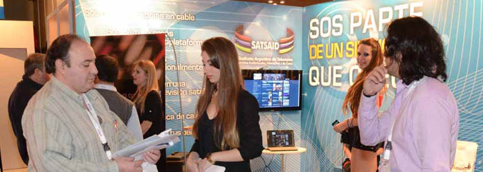 Éxito del stand del SATSAID en ATVC