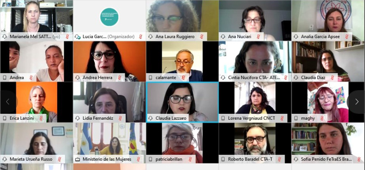FIRMA DEL ACTA ACUERDO PARA FOMENTAR EL TRABAJO IGUALITARIO Y SIN VIOLENCIAS EN LA PROVINCIA DE BS AS