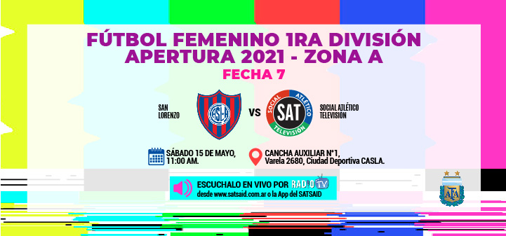 FÚTBOL FEMENINO: VISITA DE RIESGO A SAN LORENZO