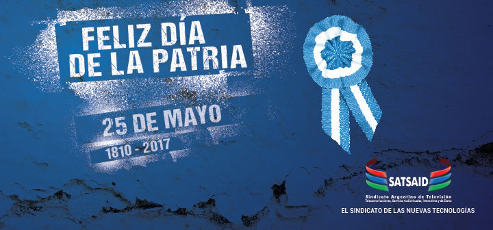 Feliz día de la Patria