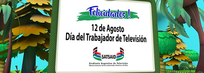 Festejos por el Día del Trabajador de Televisión en todo el país