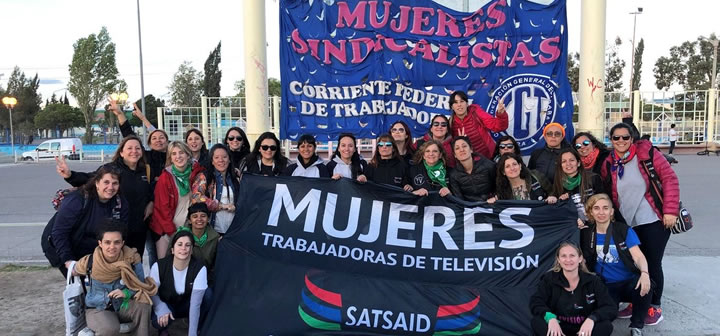 Gran presencia del SATSAID en el 33ºEncuentro Nacional de Mujeres
