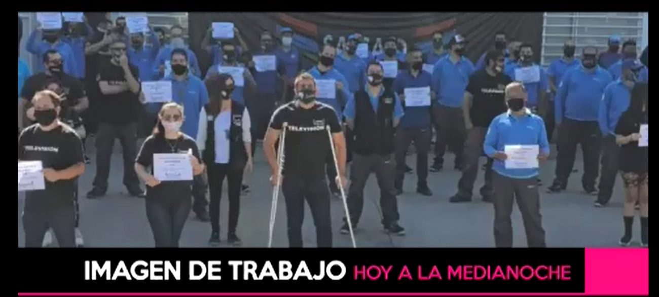 HOY A LA MEDIANOCHE, EN IMAGEN DE TRABAJO: NICOLÁS KREPLAK Y GUSTAVO BELLINGERI