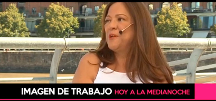 HOY A LA MEDIANOCHE, EN IMAGEN DE TRABAJO: SUSANA BENÍTEZ Y GABRIELA PIOVANO
