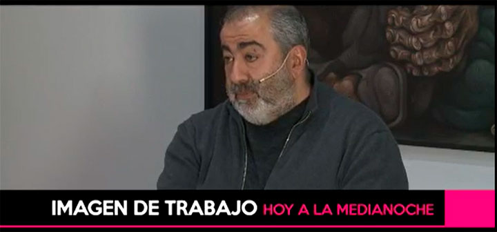 HOY A LA MEDIANOCHE, IMAGEN DE TRABAJO CON HECTOR DAER Y HUGO MEDINA