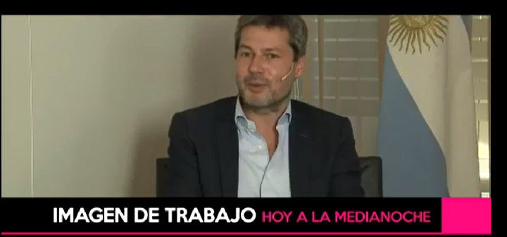 HOY A LA MEDIANOCHE, IMAGEN DE TRABAJO CON: MATIAS LAMMENS Y JUAN FALÚ