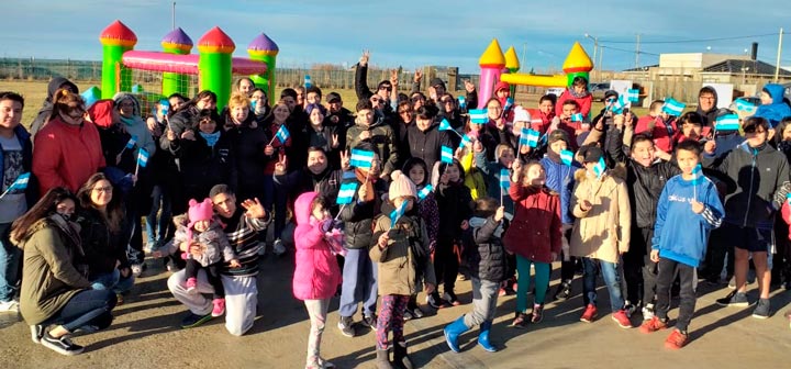Hermosa fiesta familiar en Río Gallegos
