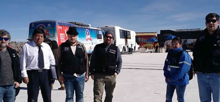 Inspección en Salinas Grandes en Jujuy