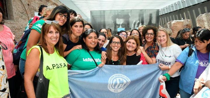 Intensa actividad de la Secretaría de la Mujer en todo el país