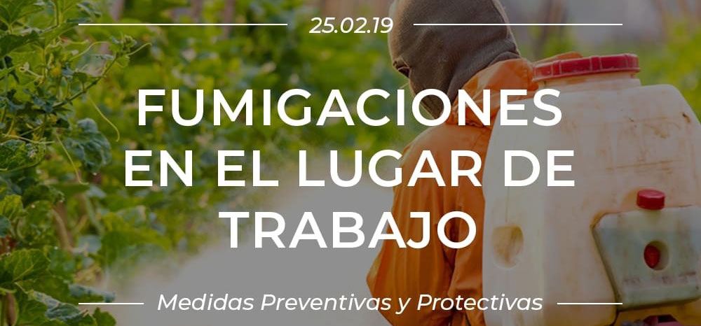 Jornada “Fumigaciones en el Lugar de Trabajo”