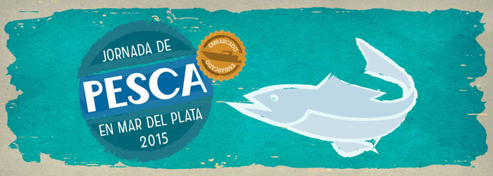Jornada de pesca en Mar del Plata 2015