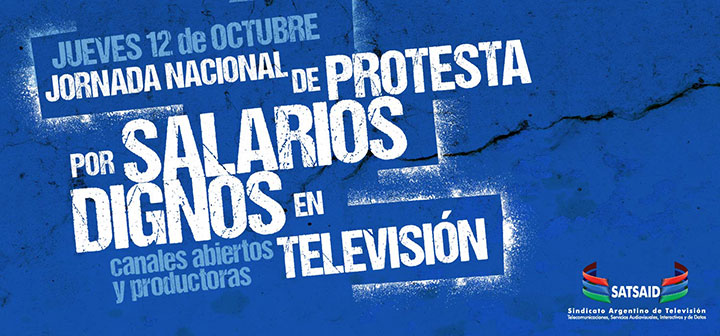 Jueves 12 de Octubre, Jornada Nacional de Protesta