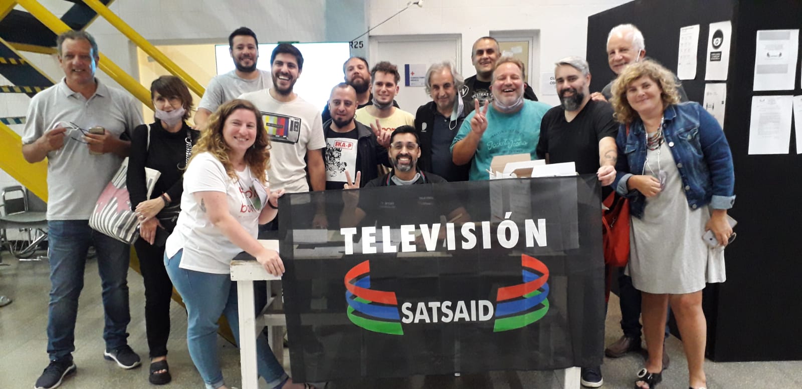 LA LISTA AZUL Y BLANCA DEL SATSAID FUE REELECTA EN LA TV PÚBLICA