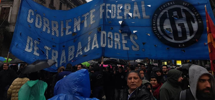 La Corriente Federal de Trabajadores marchó en defensa de la Educación Pública