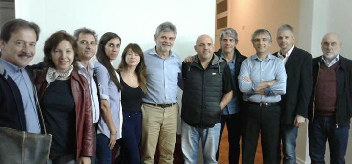 La Multisectorial Audiovisual se reunió con el diputado Filmus