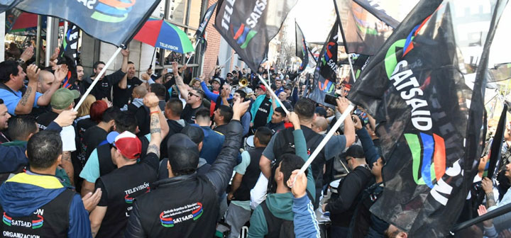 La primera Jornada Nacional de Protesta se sintió en todos los canales y productoras del país