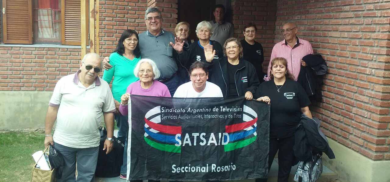 Los jubilados rosarinos de visita en Capilla del Monte