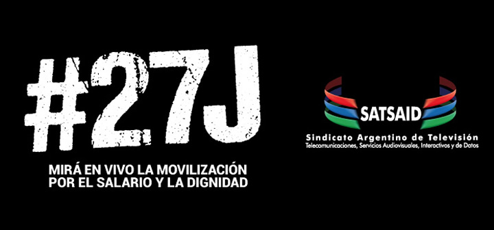 Mirá en vivo la movilización por el salario y la dignidad