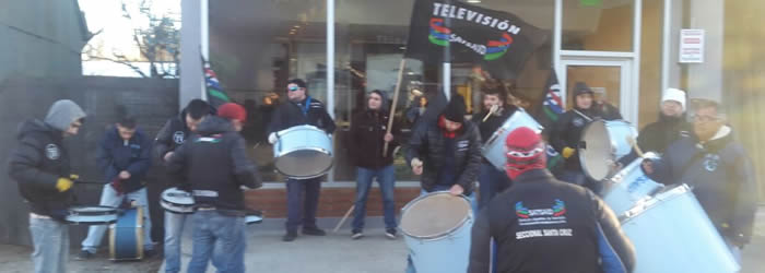 Movilización en Santa Cruz