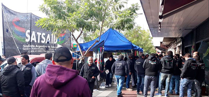 Movilización en Telered por incumplimientos del convenio colectivo