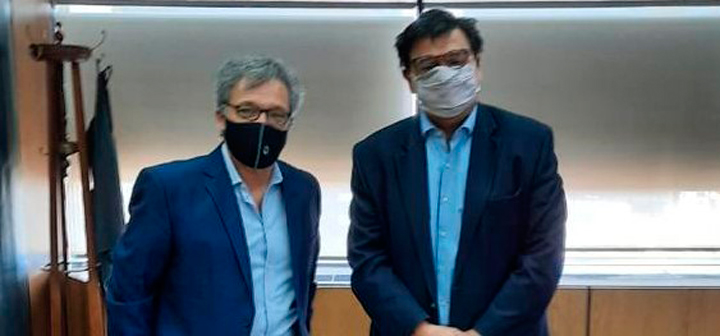 NUESTRO SECRETARIO GENERAL SE REUNIÓ CON EL MINISTRO DE TRABAJO